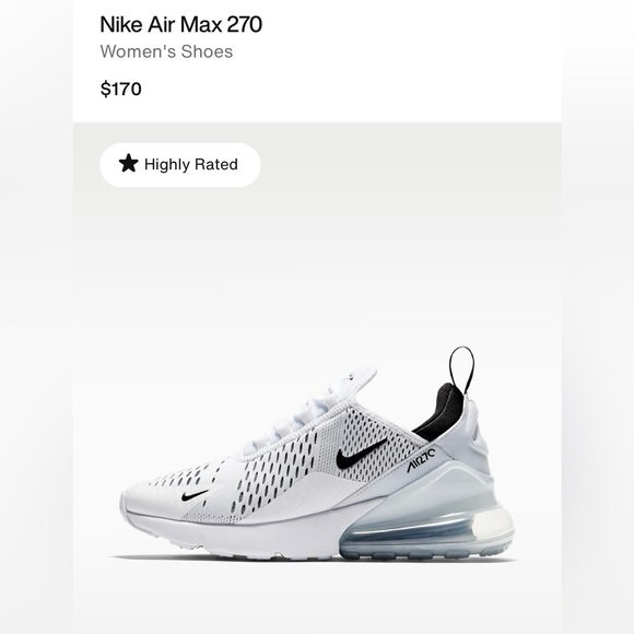 Nike Shoes - Nike Air Max 270 Woman’s Sneakers